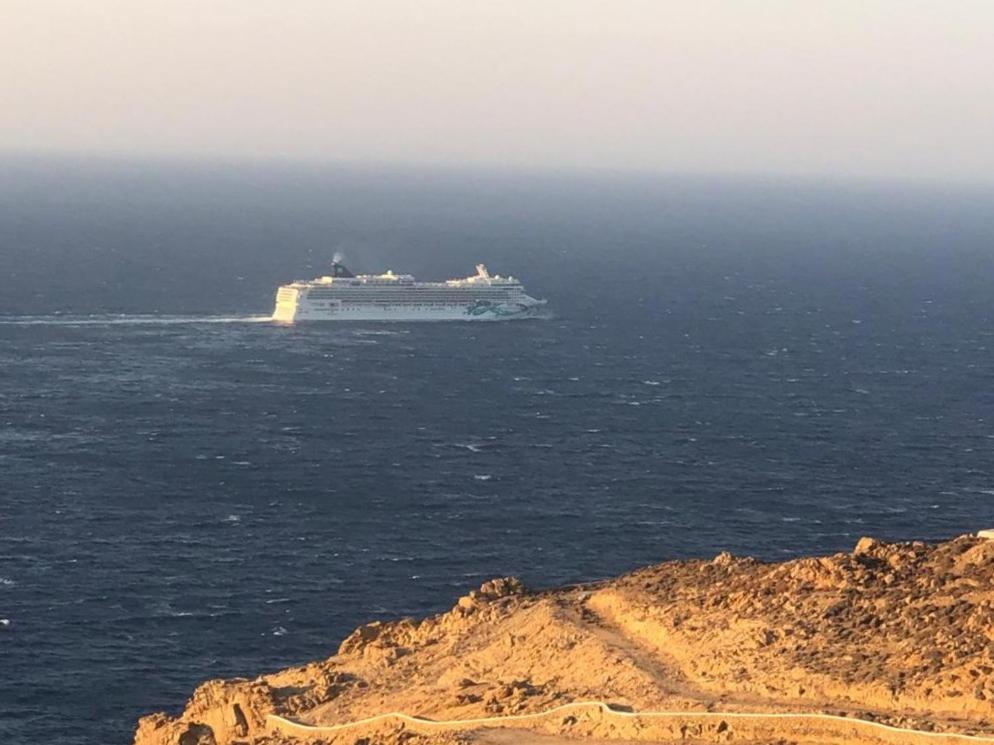 Villa Aegean Lighthouse Fanari  Bagian luar foto