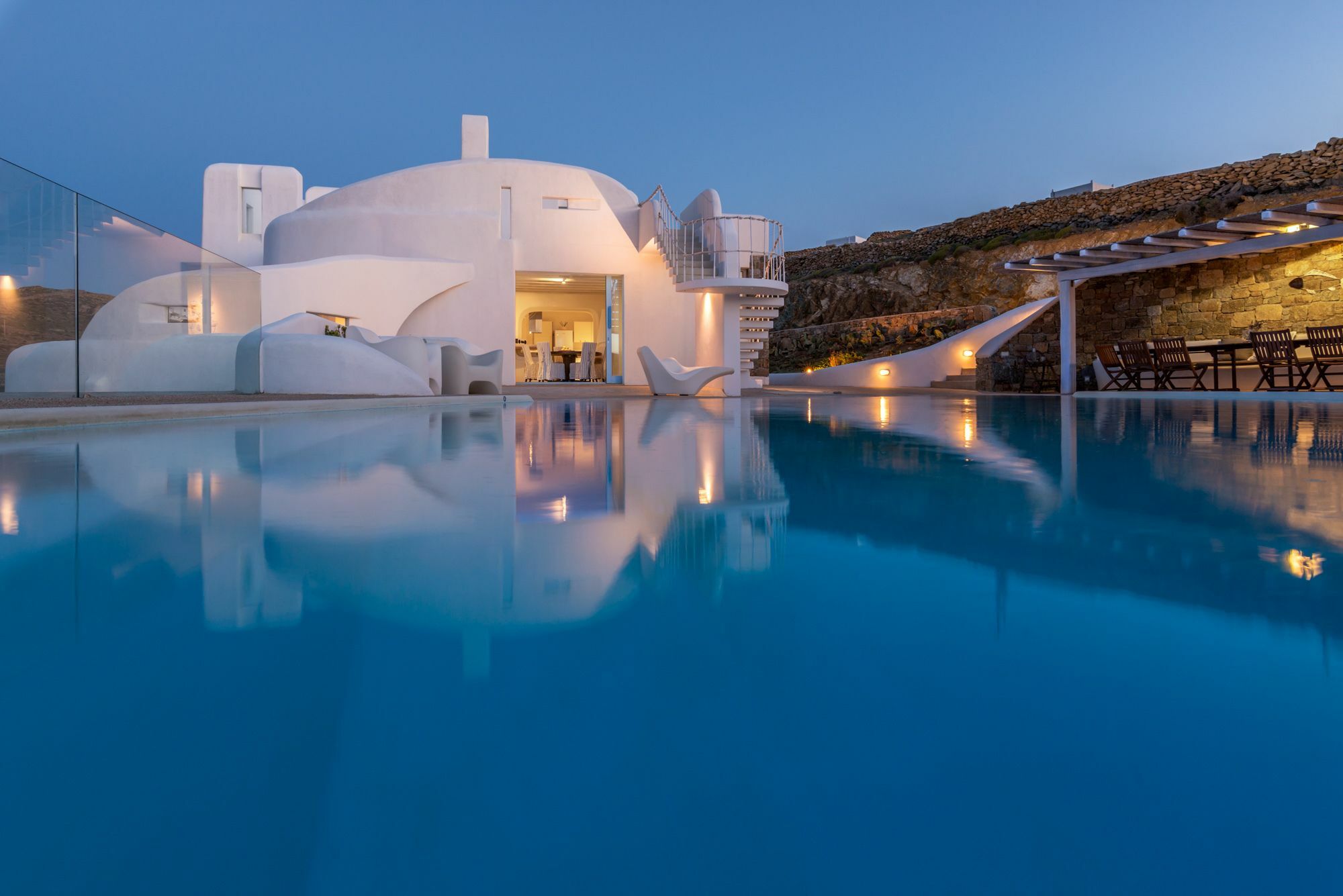 Villa Aegean Lighthouse Fanari  Bagian luar foto